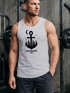 Herren Tank-Top Anker Wald Mond Vögel Adventure Vintage Muskelshirt Muscle Shirt Neverless®preview