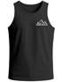 Herren Tank-Top Aufdruck Berg Wandern Polygon Design Print Outdoor Muskelshirt Neverless®preview