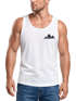 Herren Tank-Top Aufdruck Berg Wandern Polygon Design Print Outdoor Muskelshirt Neverless®preview