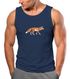 Herren Tank-Top Aufdruck Fuchs Polygon Kunstdruck Geometrie Outdoor Tier Motiv Muskelshirt Neverless®preview