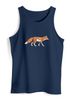 Herren Tank-Top Aufdruck Fuchs Polygon Kunstdruck Geometrie Outdoor Tier Motiv Muskelshirt Neverless®preview