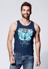 Herren Tank-Top Aufdruck Schmetterling Butterfly Smile Make your own History Fashion Techwear Streetstyle Muskelshirt Neverless®preview