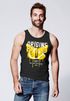 Herren Tank-Top Aufdruck Schmetterling Butterfly Smile Make your own History Fashion Techwear Streetstyle Muskelshirt Neverless®preview