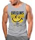 Herren Tank-Top Aufdruck Schmetterling Butterfly Smile Make your own History Fashion Techwear Streetstyle Muskelshirt Neverless®preview