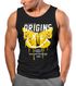 Herren Tank-Top Aufdruck Schmetterling Butterfly Smile Make your own History Fashion Techwear Streetstyle Muskelshirt Neverless®preview