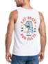Herren Tank-Top Aufdruck Schrift Eat Pasta Backprint Brustlogo Retro Fashion Sommer Muskelshirt Neverless®preview