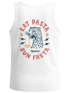 Herren Tank-Top Aufdruck Schrift Eat Pasta Backprint Brustlogo Retro Fashion Sommer Muskelshirt Neverless®preview