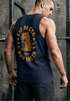 Herren Tank-Top Aufdruck Schrift Eat Pasta Backprint Brustlogo Retro Fashion Sommer Muskelshirt Neverless®preview