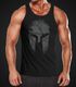 Herren Tank-Top Aufdruck Sparta Helm Spartan Warrior Fashion Streetstyle Muskelshirt Muscle Shirt Neverless®preview
