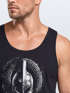 Herren Tank-Top Aufdruck Sparta Helmet Krieger Warrior Spartahelm Fitness Muskelshirt Muscle Shirt Neverless®preview