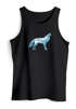 Herren Tank-Top Aufdruck Wolf Polygon Print Geometrie Outdoor Wildnins Wandern Muskelshirt Muskelshirt Neverless®preview