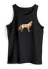 Herren Tank-Top Aufdruck Wolf Polygon Print Geometrie Outdoor Wildnins Wandern Muskelshirt Muskelshirt Neverless®preview