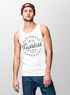 Herren Tank-Top Aufschrift Oldschool Fearless Retro Printshirt Muskelshirt Muscle Shirt Neverless®preview