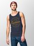 Herren Tank-Top Aufschrift Oldschool Fearless Retro Printshirt Muskelshirt Muscle Shirt Neverless®preview