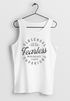 Herren Tank-Top Aufschrift Oldschool Fearless Retro Printshirt Muskelshirt Muscle Shirt Neverless®preview