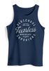 Herren Tank-Top Aufschrift Oldschool Fearless Retro Printshirt Muskelshirt Muscle Shirt Neverless®preview