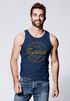 Herren Tank-Top Aufschrift Oldschool Fearless Retro Printshirt Muskelshirt Muscle Shirt Neverless®preview