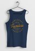 Herren Tank-Top Aufschrift Oldschool Fearless Retro Printshirt Muskelshirt Muscle Shirt Neverless®preview