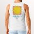Herren Tank-Top Backprint Amalfi Dolce Vita Italien Printshirt Grafikshirt mit Rückenaufdruck Muskelshirt Neverless®preview