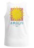 Herren Tank-Top Backprint Amalfi Dolce Vita Italien Printshirt Grafikshirt mit Rückenaufdruck Muskelshirt Neverless®preview