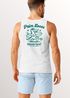 Herren Tank-Top Backprint Aufschrift Palm Locos Lustiges Surfshirt Alligator Printshirt Baumwolle Muskelshirt Neverless®preview
