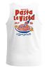 Herren Tank-Top Backprint Backprint Pasta la Vista Spaghetti Print Rückenaufdruck Nudel Lover Muskelshirt Neverless®preview
