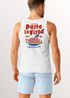 Herren Tank-Top Backprint Backprint Pasta la Vista Spaghetti Print Rückenaufdruck Nudel Lover Muskelshirt Neverless®preview