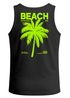 Herren Tank-Top Backprint Beach Social Club Retro Sommer Shirt mit Palmen Print und California Vibes – Muskelshirt Neverless®preview