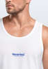 Herren Tank-Top Backprint Beach Social Club Retro Sommer Shirt mit Palmen Print und California Vibes – Muskelshirt Neverless®preview