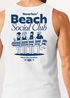 Herren Tank-Top Backprint Beach Social Club Surfer Grafik Sommer-Slogan Muskelshirt Baumwolle Neverless®preview