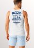 Herren Tank-Top Backprint Beach Social Club Surfer Grafik Sommer-Slogan Muskelshirt Baumwolle Neverless®preview