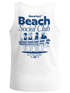 Herren Tank-Top Backprint Beach Social Club Surfer Grafik Sommer-Slogan Muskelshirt Baumwolle Neverless®preview