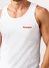 Herren Tank-Top Backprint Catch Me at the Beach - Sommer Funshirt mit Palmen Print Retro Grafikshirt Muskelshirt Neverless®preview
