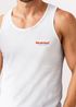 Herren Tank-Top Backprint Catch Me at the Beach - Sommer Funshirt mit Palmen Print Retro Grafikshirt Muskelshirt Neverless®preview