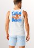 Herren Tank-Top Backprint Catch Me at the Beach - Sommer Funshirt mit Palmen Print Retro Grafikshirt Muskelshirt Neverless®preview