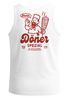 Herren Tank-Top Backprint Döner Spezial Funshirt mit witzigem Kebab Rückendruck Muskelshirt Baumwolle Neverless®preview