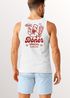 Herren Tank-Top Backprint Döner Spezial Funshirt mit witzigem Kebab Rückendruck Muskelshirt Baumwolle Neverless®preview