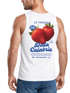Herren Tank-Top Backprint Erdbeere Italien Retro Design Grafikshirt Sommer Urlaub Muskelshirt Fashion Streetstyle Neverless®preview