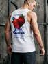 Herren Tank-Top Backprint Erdbeere Italien Retro Design Grafikshirt Sommer Urlaub Muskelshirt Fashion Streetstyle Neverless®preview