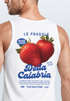 Herren Tank-Top Backprint Erdbeere Italien Retro Design Grafikshirt Sommer Urlaub Muskelshirt Fashion Streetstyle Neverless®preview