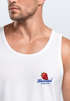 Herren Tank-Top Backprint Erdbeere Italien Retro Design Grafikshirt Sommer Urlaub Muskelshirt Fashion Streetstyle Neverless®preview