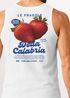 Herren Tank-Top Backprint Erdbeere Italien Retro Design Grafikshirt Sommer Urlaub Muskelshirt Neverless®preview