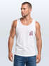 Herren Tank-Top Backprint Good Vibes Only Quitsche-Ente Motivprint Rückendruck Sommer Muskelshirt Neverless®preview