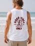 Herren Tank-Top Backprint Good Vibes Only Quitsche-Ente Motivprint Rückendruck Sommer Muskelshirt Neverless®preview
