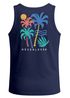 Herren Tank-Top Backprint - Grafikshirt mit Rückendruck – Urbaner Freizeit-Look für Strand Urlaub Festival Muskelshirt Neverless®preview