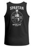 Herren Tank-Top Backprint Gym Shirt mit Sparta Helm-Print – Sportliches Muskelshirt für Crossfit, Training Sommer-Workouts Muskelshirt Neverless®preview