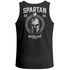 Herren Tank-Top Backprint Helm-Print Spartan Sportshirt mit Rückenprint Muskelshirt Sommer Fashion Männer Neverless®preview
