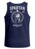 Herren Tank-Top Backprint Helm-Print Spartan Sportshirt mit Rückenprint Muskelshirt Sommer Fashion Männer Neverless®preview