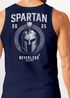 Herren Tank-Top Backprint Helm-Print Spartan Sportshirt mit Rückenprint Muskelshirt Sommer Fashion Männer Neverless®preview