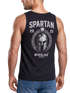 Herren Tank-Top Backprint Helm-Print Spartan Sportshirt mit Rückenprint Muskelshirt Sommer Fashion Männer Neverless®preview